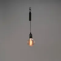 Konstmide oplaadbare enkele lamp amber