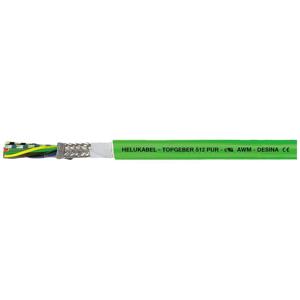 Helukabel TOPGEBER 512 Encoderkabel 4 x 0.18 mm² Groen 700653 50 m