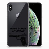 Apple iPhone Xs Max Silicone-hoesje Pistol DTMP - thumbnail