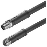 Weidmüller 2050760150 Sensor/actuator aansluitkabel M12 Aantal polen (sensoren): 4 1.50 m 1 stuk(s)