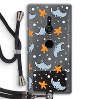 Manta: Sony Xperia XZ2 Transparant Hoesje met koord Manta: Sony Xperia XZ2 Transparant Hoesje met koord