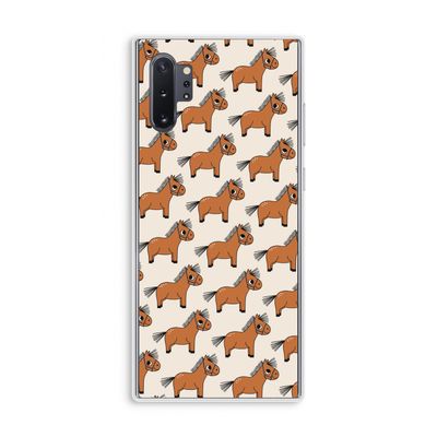 Pony: Samsung Galaxy Note 10 Plus Transparant Hoesje