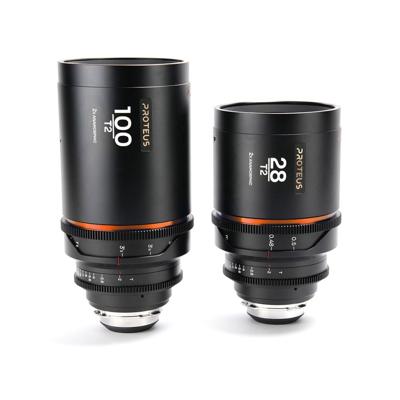 Laowa Proteus 2-Lens Bundle (28mm, 100mm) - Amber (Meters) (LAO-28100P-A-PL)
