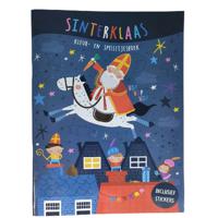 Sinterklaas Kleur- en Spelletjesboek + Stickers - thumbnail