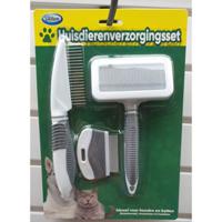 Huisdierenverzorgingsset 3 delig - thumbnail