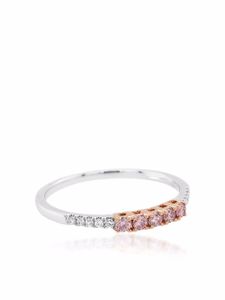 HYT Jewelry bague Argyle Pink en or blanc 18ct ornée de diamants - Argent