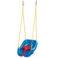 Little Tikes 2-in-1 groeischommel - blauw