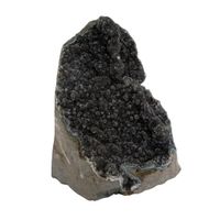 Ruwe Zwarte Amethist Edelsteen Geode Staand 100 - 120 mm Ruwe Zwarte Amethist Edelsteen Geode Staand 100 - 120 mm