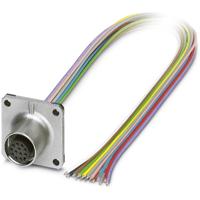 Phoenix Contact 1441710 Sensor/actuator inbouwconnector M12 Aantal polen (sensoren): 12 Bus, inbouw 0.50 m 1 stuk(s)