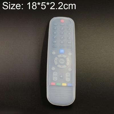 SKYWORTH TV afstandsbediening waterdichte stofdicht siliconen beschermhoes grootte: 18 * 5 * 2.2 cm