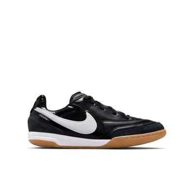 Nike Tiempo Street Gato Straatvoetbalschoenen Kids Zwart Wit