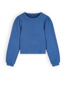 NoBell Meisjes fancy jersey top - Kuras - Ensign blauw