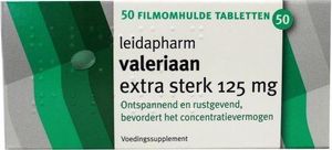 Leidapharm Valeriaanextract 125mg (50 tab)