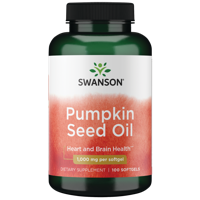 Pumpkin Seed Oil 1000mg | Swanson | 100ct
