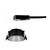 Paulmann 93397 Cole LED-inbouwlamp GU10 Zwart (mat), Zilver - thumbnail