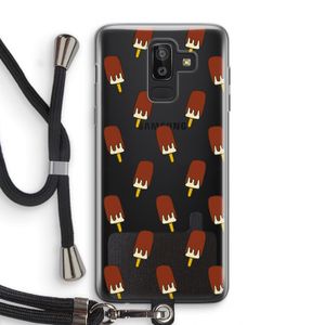 Yummy: Samsung Galaxy J8 (2018) Transparant Hoesje met koord