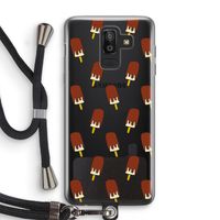 Yummy: Samsung Galaxy J8 (2018) Transparant Hoesje met koord