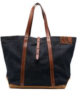 Ralph Lauren RRL sac cabas en cuir - Bleu