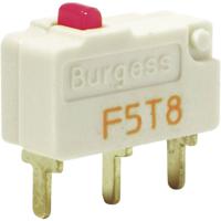 Burgess F5T8UL Microschakelaar F5T8UL 250 V/AC 5 A 1x aan/(aan) IP40 Moment 1 stuk(s)