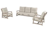 Gio lounge set taupe - Hartman