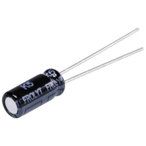 Frolyt E-RF3277 Elektrolytische condensator Radiaal bedraad 2.5 mm 22 µF 50 V 20 % (Ø x l) 5.5 mm x 12 mm 1 stuk(s)