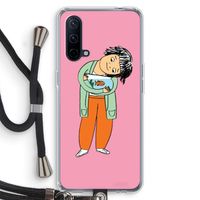 Visknuffel: OnePlus Nord CE 5G Transparant Hoesje met koord