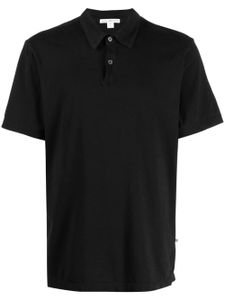 James Perse polo en daim - Noir