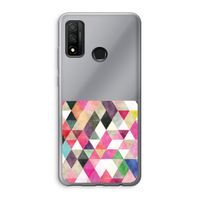 Gekleurde driehoekjes: Huawei P Smart (2020) Transparant Hoesje