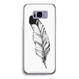 Pluim: Samsung Galaxy S8 Transparant Hoesje