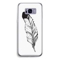 Pluim: Samsung Galaxy S8 Transparant Hoesje