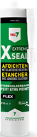 Tec7 x-seal zwart, patroon, 310 ml | alles en overal afdichten - 528013000