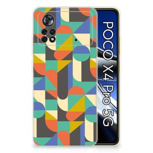 Xiaomi Poco X4 Pro 5G TPU bumper Funky Retro