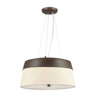 Sac bruin met beige plafondlamp 3L