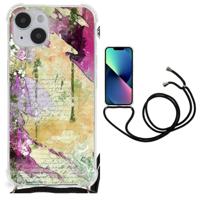 Back Cover iPhone 14 Plus Letter Painting