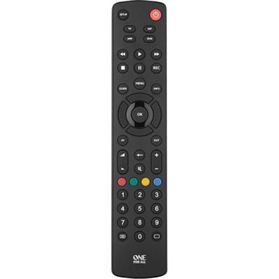 One For All 4 URC 1240 Universeel Afstandsbediening Zwart