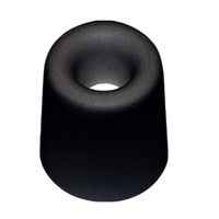 QlinQ Deurbuffer - deurstopper - zwart - rubber - 30 x 25 mm - Deurstoppers - thumbnail