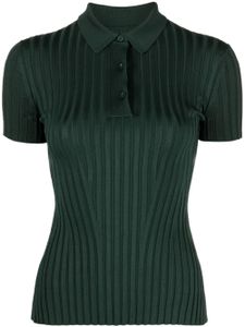 Galvan polo Rhea en maille nervurée - Vert