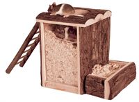 Trixie natural living speelen graaftoren hamster
