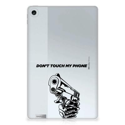Lenovo Tab M10 Plus (3e generatie) Print Case Gun Don't Touch My Phone Lenovo Tab M10 Plus (3e generatie) Print Case Gun Don't Touch My Phone