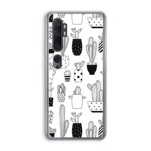 Cactusmotief: Xiaomi Mi Note 10 Transparant Hoesje