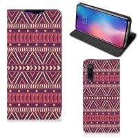 Xiaomi Mi 9 | Hoesje met Magneet | Aztec Paars