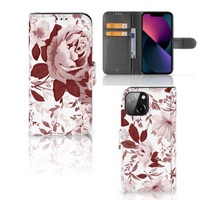 Hoesje iPhone 13 Mini Watercolor Flowers - thumbnail