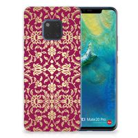 Siliconen Hoesje Huawei Mate 20 Pro Barok Pink