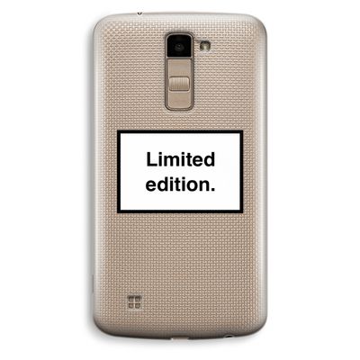 Limited edition: LG K10 (2016) Transparant Hoesje