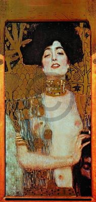 Kunstdruk Gustav Klimt - Judith I 41x86cm