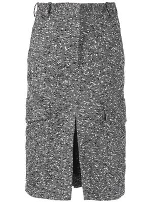 Victoria Beckham jupe mi-longue à poches cargo - Noir