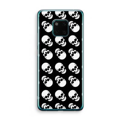 Musketon Skulls: Huawei Mate 20 Pro Transparant Hoesje