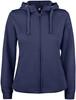 Clique 021015 Basic Active Hoody FZ Ladies - Dark Navy - M