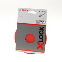 Steunschijf Xlock velcro 125