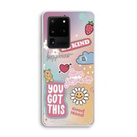 Positivity: Samsung Galaxy S20 Ultra Transparant Hoesje